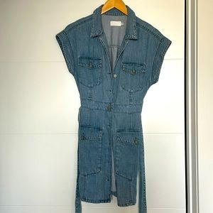 Boyish denim dress